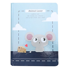 Sổ Vivaone Bìa Cứng 13*18 - Chuột - Animal Lover