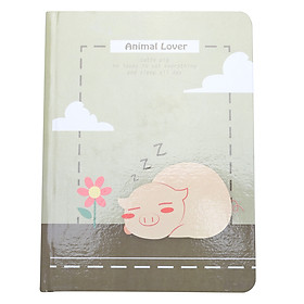 Sổ Vivaone Bìa Cứng 13*18 - Heo - Animal Lover
