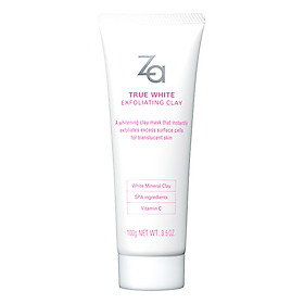 Kem Tẩy Tế Bào Chết Làm Sáng Và Đều Màu Da Za True White Ex Exfoliating Clay 100ml - 40530