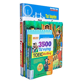 Download sách Combo Trọn Bộ Ngữ Pháp Và 3500 Từ Vựng Toeic Siêu Đẳng (Tặng Kèm Sách Truyện Song Ngữ Anh - Việt) 