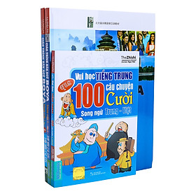 Combo Trọn Bộ Giáo Trình Hán Ngữ Boya Trung Cấp 1 - 2 (Tặng Kèm Sách 100 Truyện Cười Song Ngữ Trung - Việt)