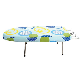 Bàn Để Ủi Quần Áo Kiểu Ngồi Lót Nhựa KokOmega BU-06 37 x 80 cm (Họa Tiết Ngẫu Nhiên)
