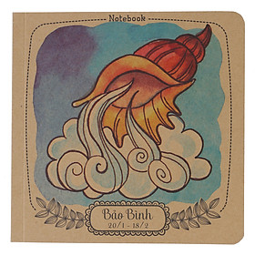 Sổ Notebook Minh Long - 12 Cung Hoàng Đạo - Bảo Bình