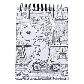 Sổ Lò Xo T - Rex's Day Tour In Vietnam M - Mẫu 2