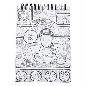 Sổ Lò Xo T - Rex's Day Tour In Vietnam M - Mẫu 3