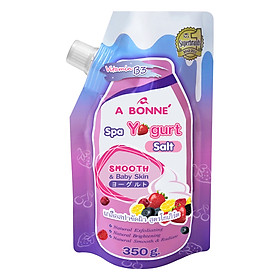 Muối Tắm Tẩy Tế Bào Chết Spa Yogurt Salt A Bonne' APM.00006 (350g có vòi) làm sạch và trắng da