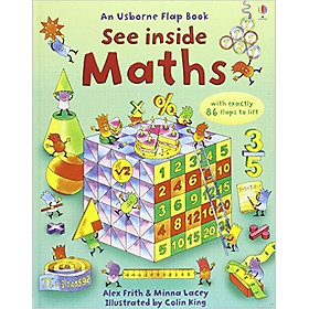 Hình ảnh Sách tương tác tiếng Anh - Usborne See inside Maths