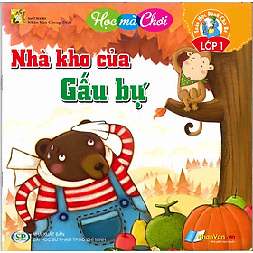 Sách Nhà Kho Của Gấu Bự - Toán Học Dành Cho Bé Lớp 1