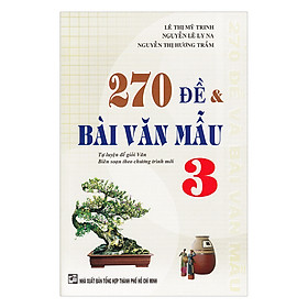 270 Đề Bài Văn Mẫu Lớp 3