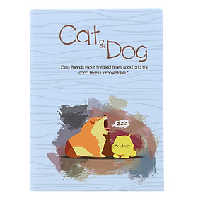 Sổ Vivaone Bìa Giấy Màu Cat & Dog M1 (10 x 14 cm)