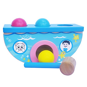 Đồ Chơi Gỗ Colligo - Đập Banh Cá Heo 90145B