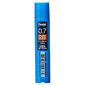 Hình ảnh Ruột Bút Chì Kim Pentel 0.7mm - 2B (Tuýp Xanh 12C) - C277S-2B