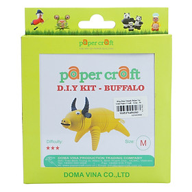 Nơi bán Hộp Bán Thành Phẩm Tự Làm Paper Craft - Trâu - M - Giá Từ -1đ