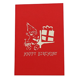Thiệp Nổi 3D Ninrio - Birthday Gifts - BT008