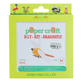 Nơi bán Hộp Bán Thành Phẩm Tự Làm Paper Craft - Chuồn Chuồn - M - Giá Từ -1đ