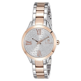 Đồng hồ nữ dây kim loại titan 95027KM01