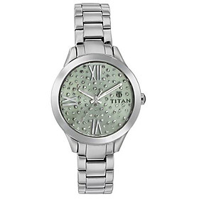 Đồng Hồ Nữ Dây Kim Loại Titan 95027SM03