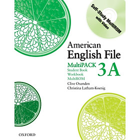American English File Level 3 Student and Workbook Multipack A