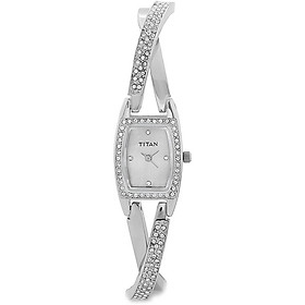 Đồng hồ nữ dây thép không gỉ Titan 9851SM01