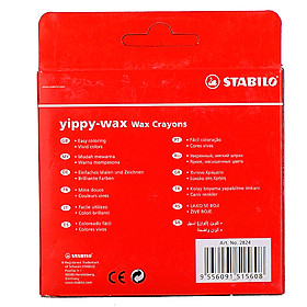 Hộp bút sáp STABILO Yippy-wax WX2824