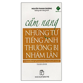 Download sách Cẩm Nang Những Từ Tiếng Anh Thường Bị Nhầm Lẫn