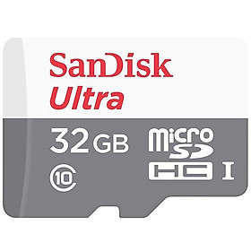 Thẻ Nhớ microSDHC SanDisk Ultra 32GB UHS-I - 48MB/s - Hàng Chính Hãng - Off Do Trùng Sku 3499808057113