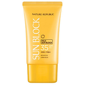Kem Chống Nắng Nature Republic Provance Calendula Mild Sun Block SPF35 PA++ (57ml)
