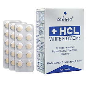 Thực Phẩm Chức Năng Hỗ Trợ Giảm Nám Dưỡng Trắng Da Sakura HCL White