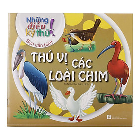 Download sách Những Điều Kỳ Thú - Thú Vị Các Loài Chim