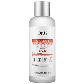 Nước Dưỡng Cân Bằng Dr.G A-Clear Balancing Toner (170ml)