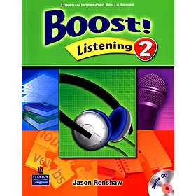 Ảnh bìa Boost! Listening 2: Student Book with CD