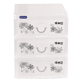 Tủ A4 3 ngăn nắp bằng Duy Tân