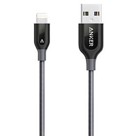 Dây Cáp Sạc Lightning Cho iPhone Anker PowerLine+ 0.9m (Kèm Bao Da) - A8121 - Hàng Chính Hãng