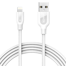 Dây Cáp Sạc Lightning Cho iPhone Anker PowerLine+ 1.8m (Không Kèm Bao Da) - A8122 - Hàng Chính Hãng
