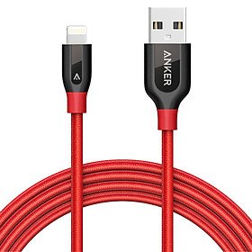Dây Cáp Sạc Lightning Cho iPhone Anker PowerLine+ 1.8m (Không Kèm Bao Da) - A8122 - Hàng Chính Hãng