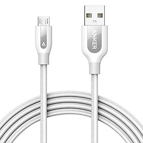 Dây Cáp Sạc Micro USB Anker PowerLine+ 1.8m - A8143 - Hàng Chính Hãng