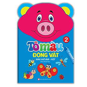 Tô Màu Động Vật - Song Ngữ Anh - Việt (Tập 2)