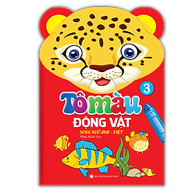 Tô Màu Động Vật Song Ngữ Anh Việt - Tập 3
