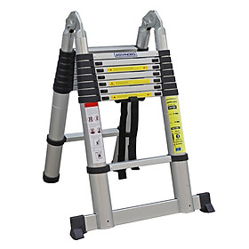 Mua Thang Nhôm Rút Gọn (Chữ A) Advindeq ADT708B - 16 Bậc - 5 Mét