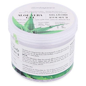 Gel Lô Hội Làm Mát Da, Ngừa Mụn, Chống Lão Hóa Milaganics Aloe Vera (400g)