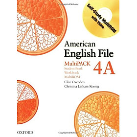 American English File Level 4: Student Book/Workbook Multipack A