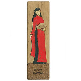 Bookmark Veneer Màu Việt Net - Áo Dài Việt Nam Mẫu 2