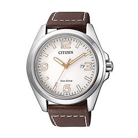 Đồng hồ nữ Citizen mặt tròn dây da AW1430-01A