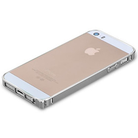 Ốp Viền Remax Metal Bumper Cho iPhone 5S - Bạc