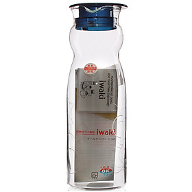 Bình Nước Thủy Tinh  Iwaki KBT2887-BL (1300ml)