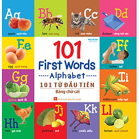 Hình ảnh 101 First Words - Alphabet (101 Từ Đầu Tiên - Bảng Chữ Cái)