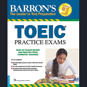 Baron's TOEIC Practice Exams (Sách + 4CD)