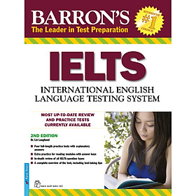 Sách Barron's IELTS International English (2nd Edition) - Không Kèm CD