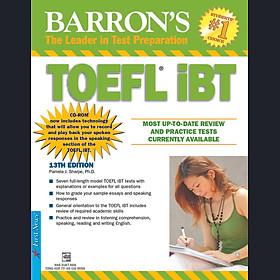 Download sách Barron's Toeft IBT 13th - The Leader in Test Preparation (Không Kèm CD)