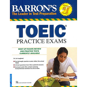 Hình ảnh Barron's Toeic Practice Exams (Không Kèm CD)